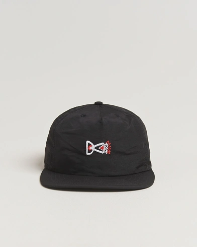 Herre | District Vision | District Vision 5 Panel Nylon Cap Black