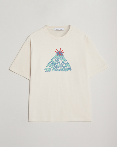 Herre | District Vision | District Vision California Cotton T-Shirt Vintage White