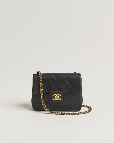 Herre | Chanel Pre-Owned | Chanel Pre-Owned Classic Mini Flap Bag Black