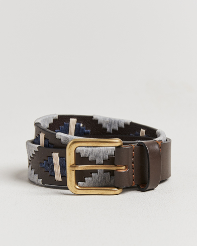 Herre | Pampeano | Pampeano Tornado Hand Stitched Classic Leather Belt 3,5cm Brown