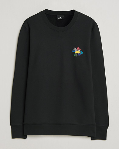 PS Paul Smith Cloud Zebra Printed Sweatshirt Black – Svart