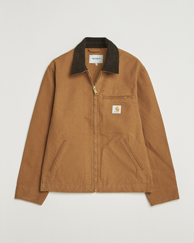 Carhartt WIP Detroit Jacket Dearborn Canvas Hamilton Brown – Brun