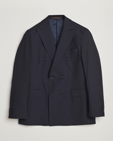 Herre | Oscar Jacobson | Oscar Jacobson Farris Wool Blazer Navy