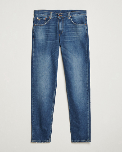 Herre | Oscar Jacobson | Oscar Jacobson Karl Cotton Stretch Jeans Vintage Wash