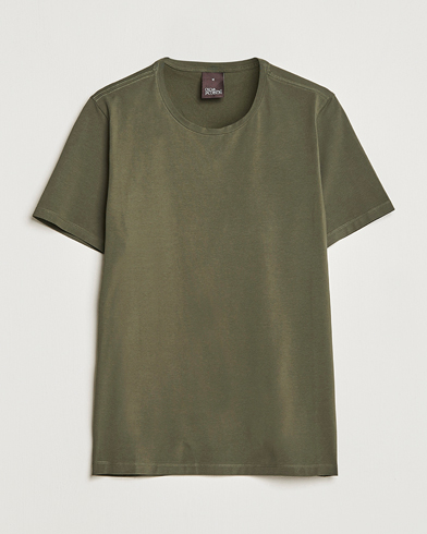 Herre | Oscar Jacobson | Oscar Jacobson Kyran Cotton T-Shirt Green