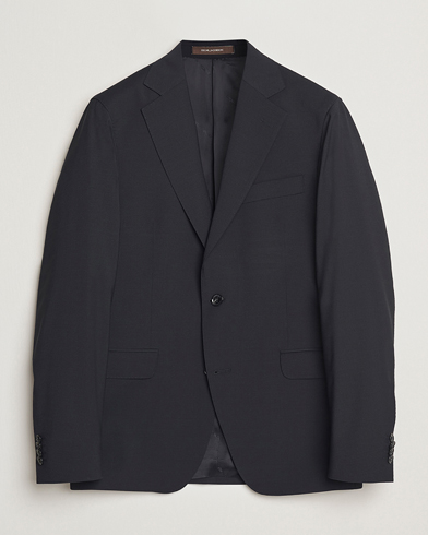 Herre | Oscar Jacobson | Oscar Jacobson Ego Wool Blend Blazer Black
