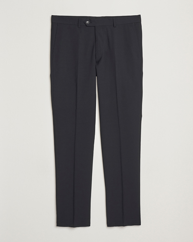 Herre | Oscar Jacobson | Oscar Jacobson Denz Wool Blend Trousers Black