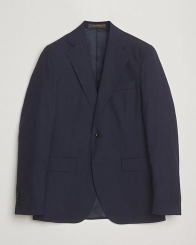 Herre | Oscar Jacobson | Oscar Jacobson Ego Wool Blazer Blue