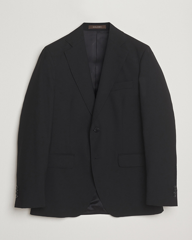Herre | Oscar Jacobson | Oscar Jacobson Fogerty Wool Blazer Black