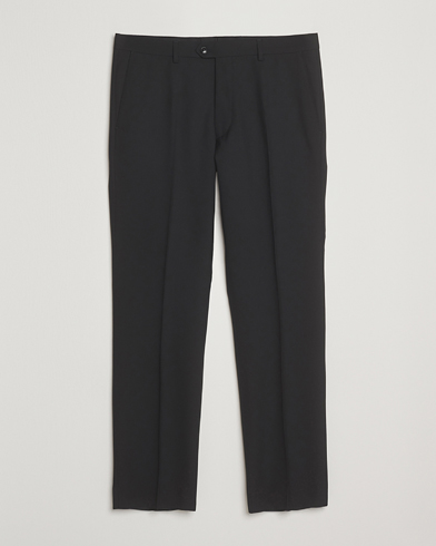 Herre | Oscar Jacobson | Oscar Jacobson Dandy Wool Trousers Black