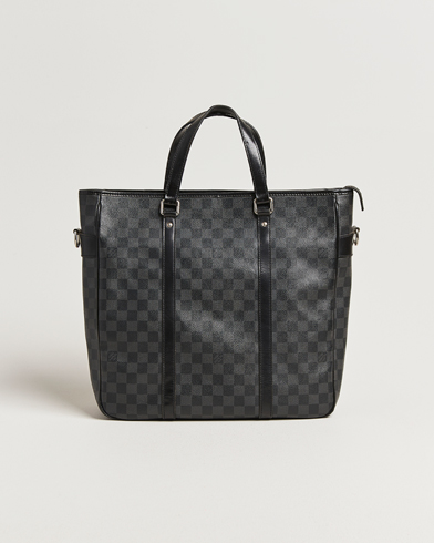 Louis Vuitton Pre-Owned Tadao Tote Bag Damier Graphite – Grå
