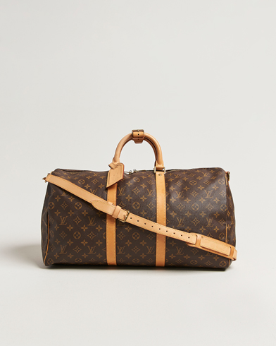 Louis Vuitton Pre-Owned Keepall Bandouliére 50 Monogram – Brun