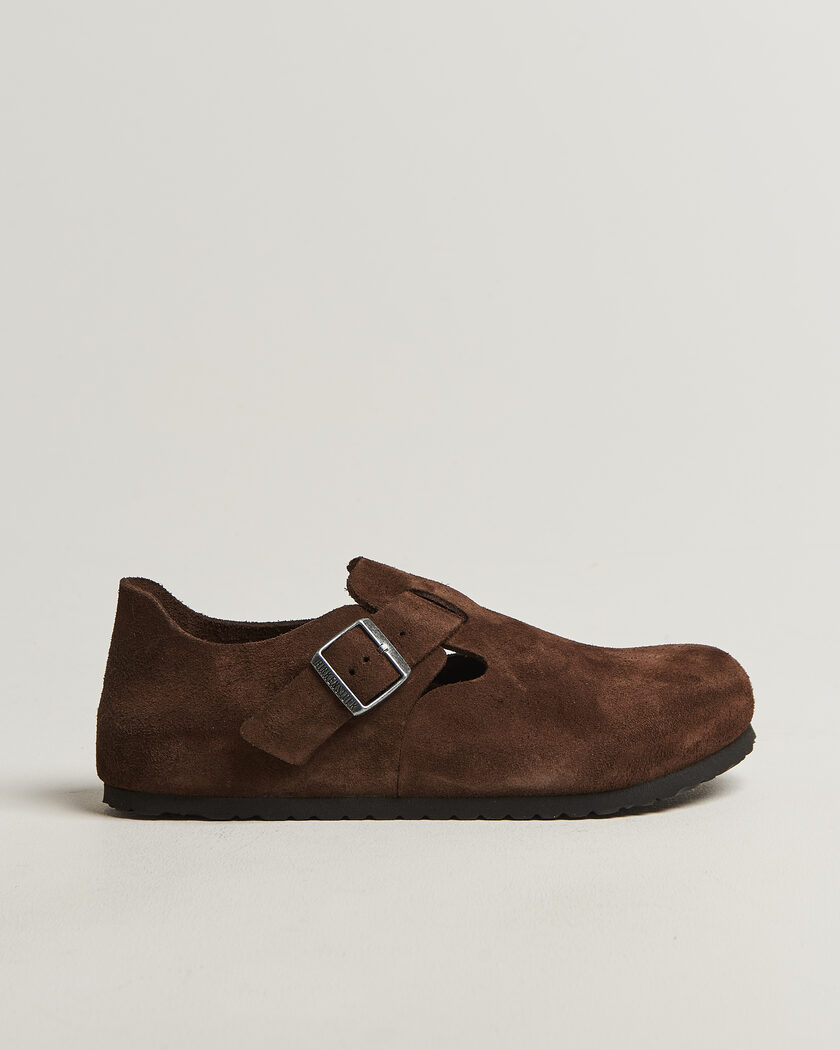 BIRKENSTOCK London Carafe Suede – Brun