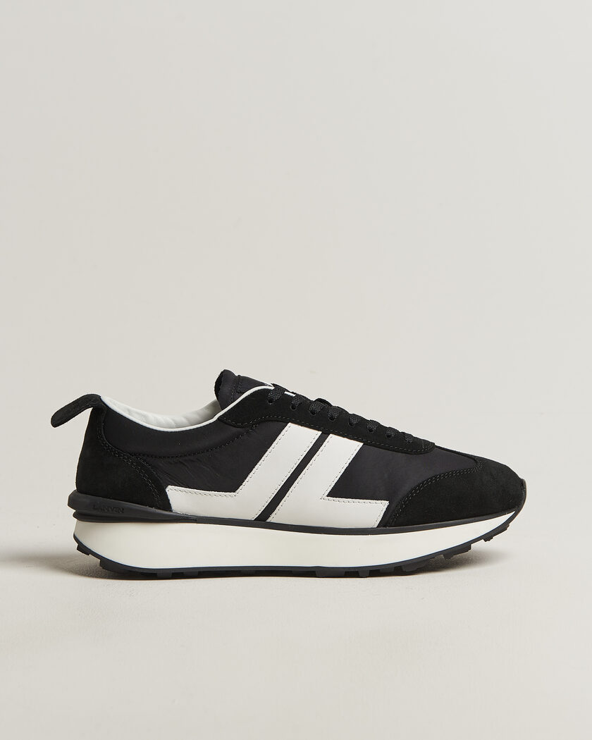 Lanvin Bumpr Running Sneakers Black/White – Svart