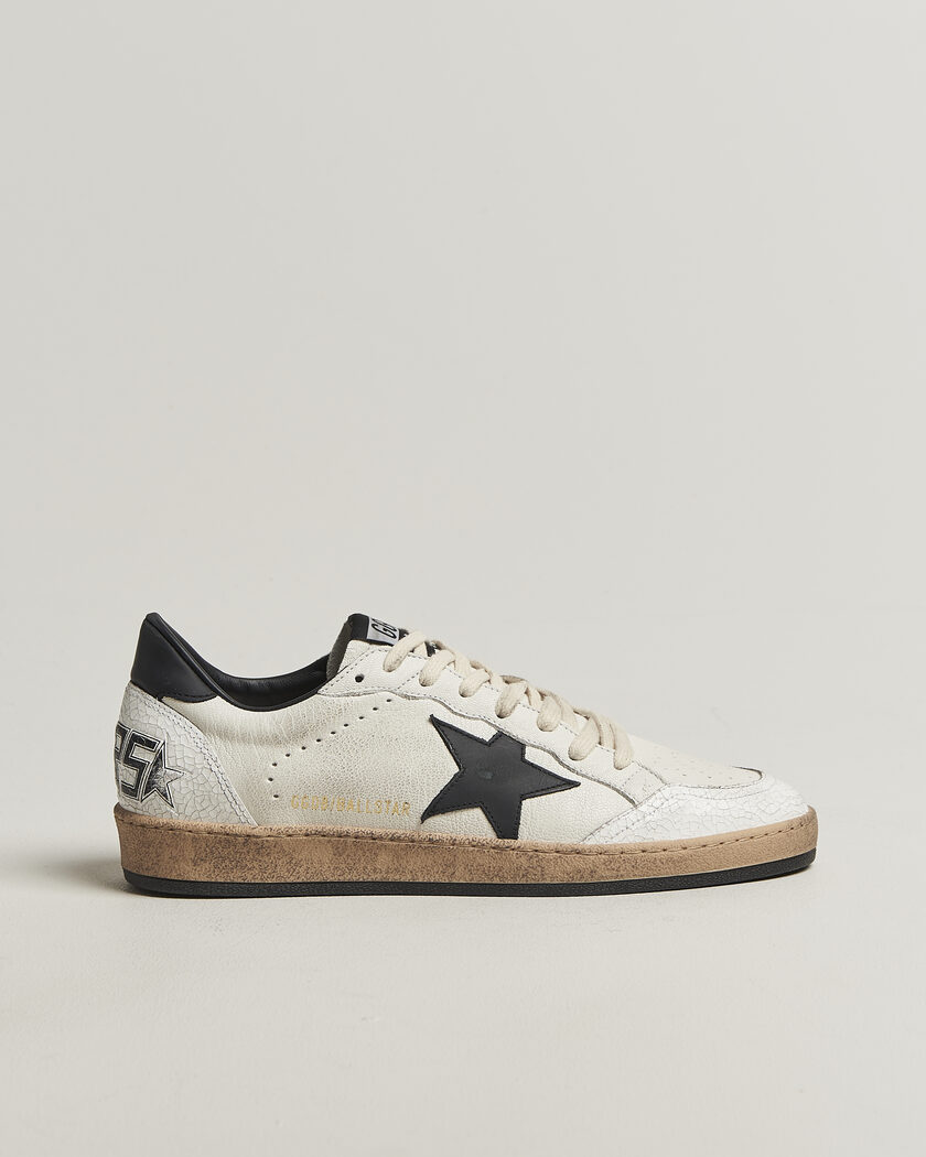 Golden Goose Ball Star Sneakers White/Black – Hvit