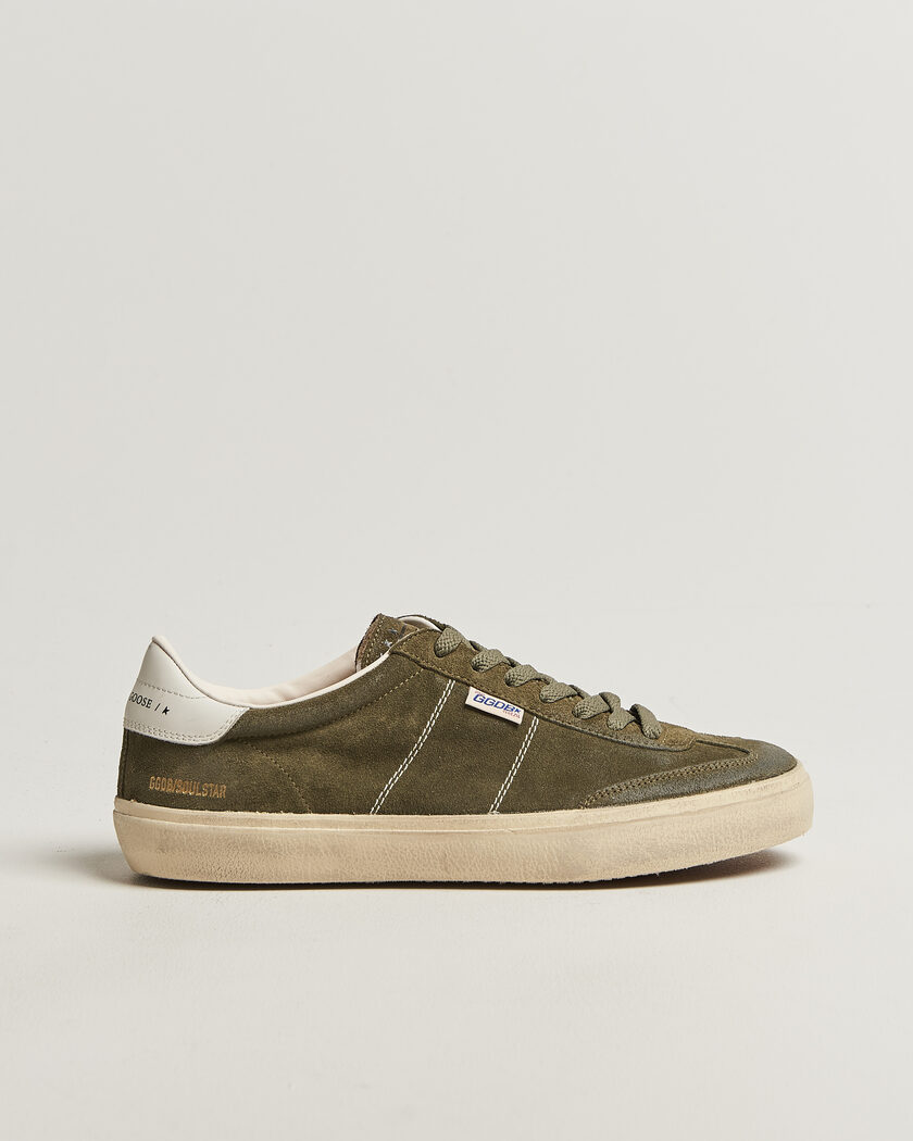 Golden Goose Soul-Star Sneakers Olive Green – Grønn