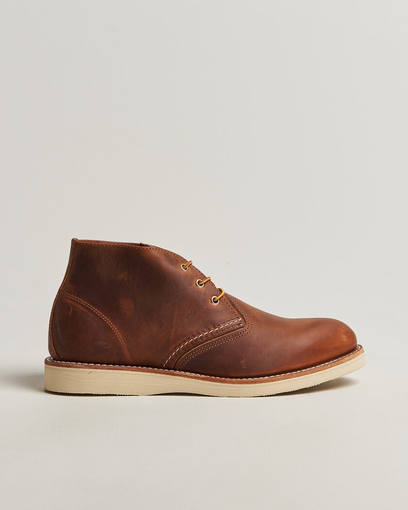 Red Wing Shoes Work Chukka Copper Rough/Though Leather – Brun
