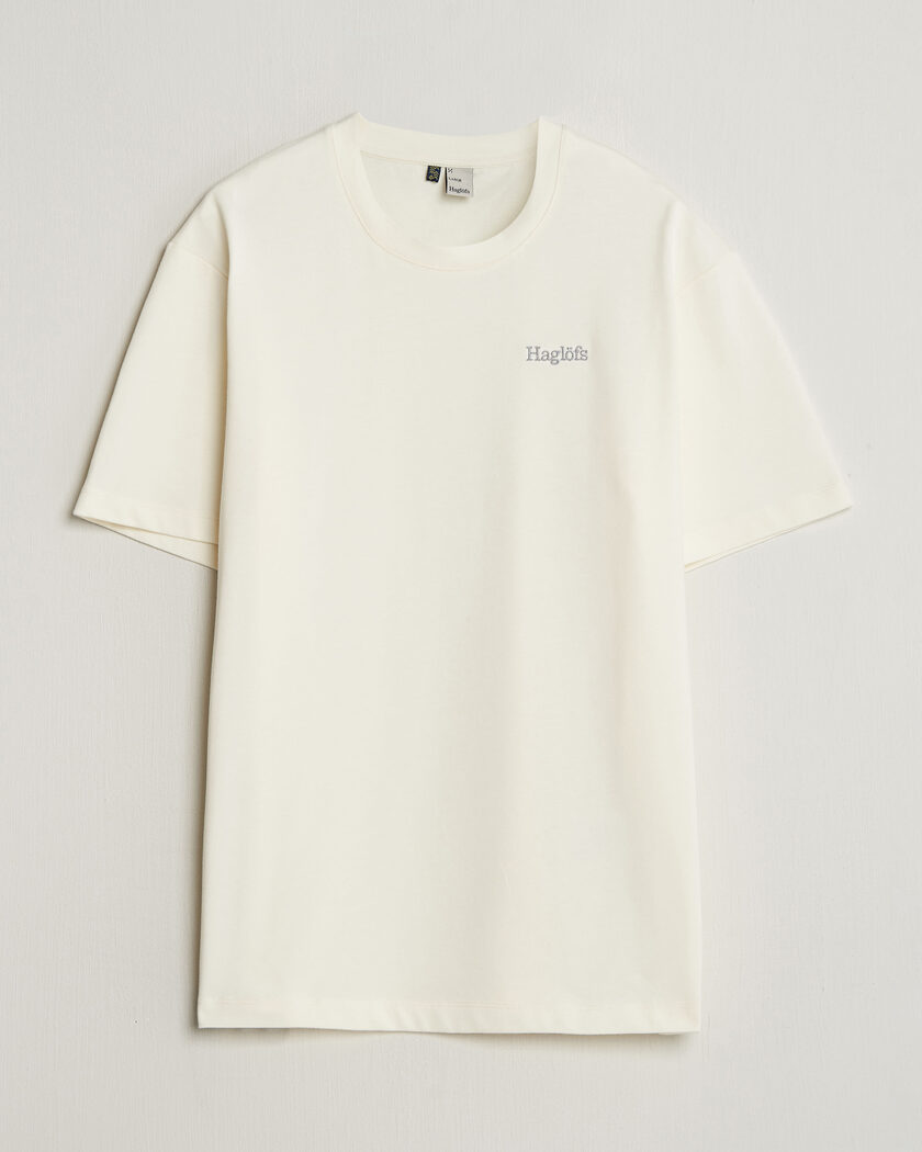 Haglöfs Organic Cotton T-Shirt Soft White – Hvit