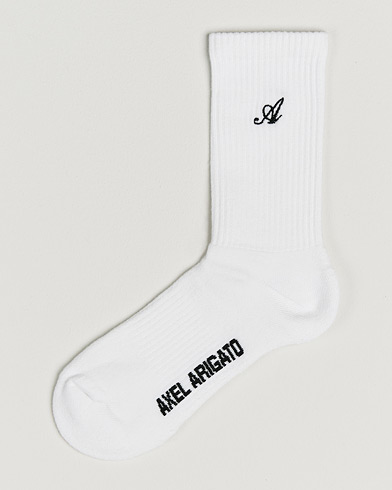 Axel Arigato Signature Sock White – Hvit