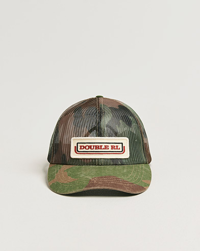 RRL Ball Cap Woodland Camo – Grønn