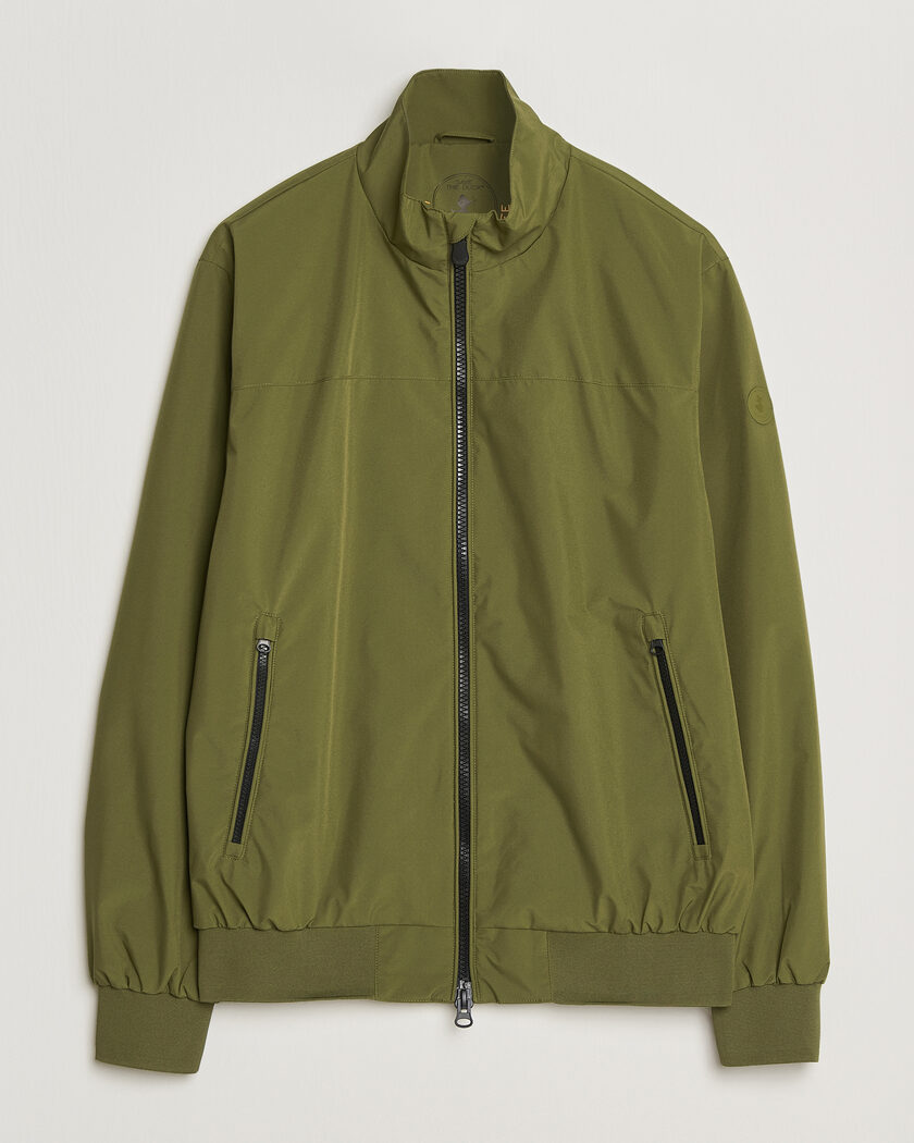 Save The Duck Finlay Nylon Harrington Jacket Dusty Olive – Grønn