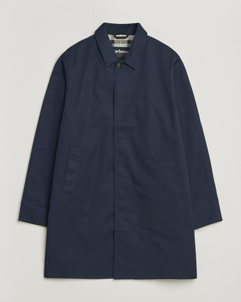 Barbour Lifestyle Rokig Waterproof Car Coat Navy – Blå