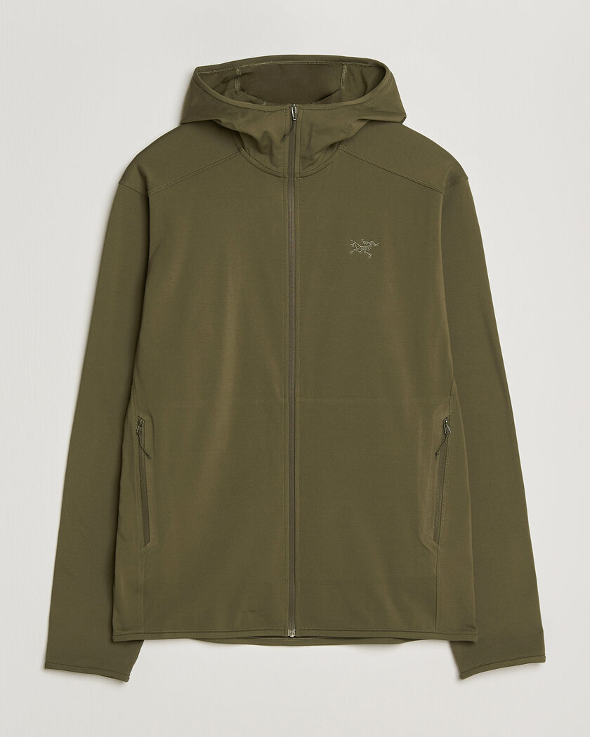 Arc'teryx Kyanite Lightweight Full Zip Hoodie Tatsu – Grønn