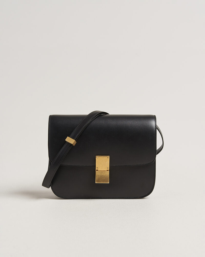 Celine Pre-Owned Box Bag Medium Black – Svart