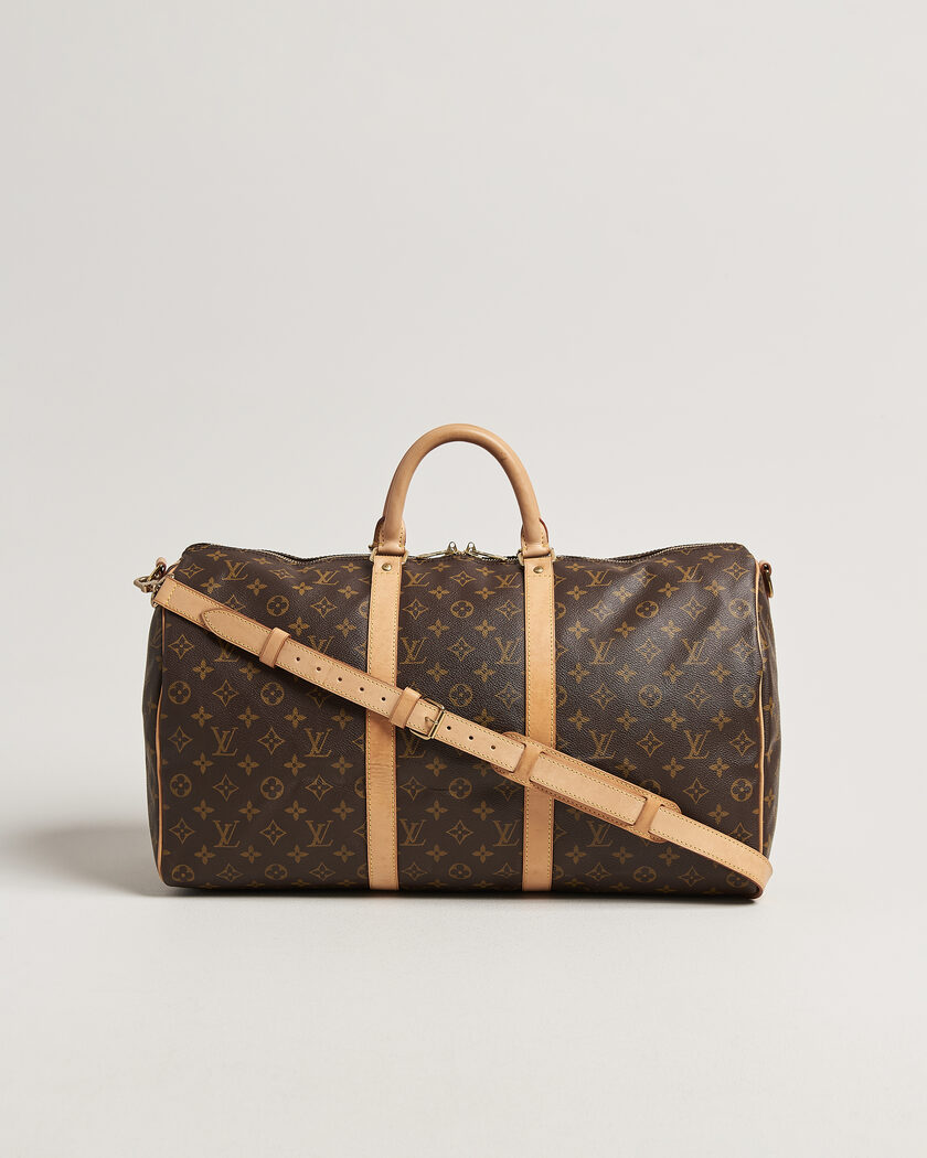 Louis Vuitton Pre-Owned Keepall Bandouliére 50 Monogram – Brun