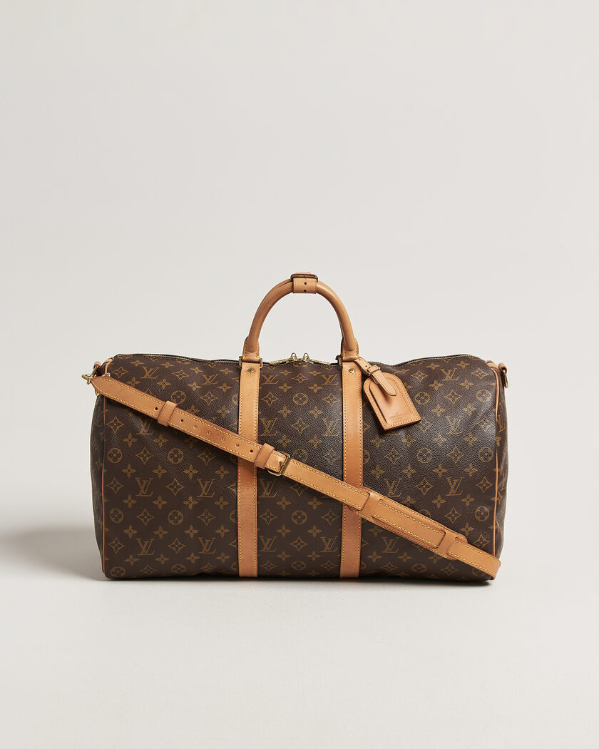 Louis Vuitton Pre-Owned Keepall Bandouliére 50 Monogram – Brun