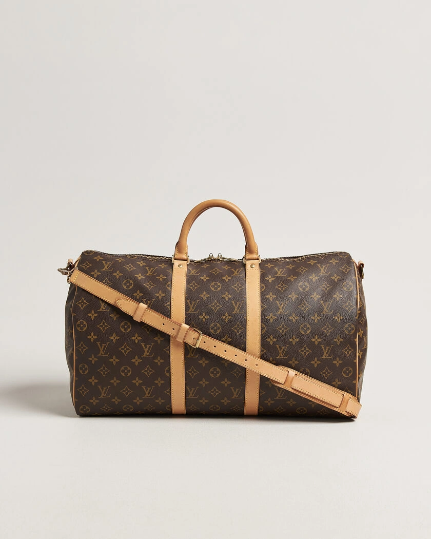 Louis Vuitton Pre-Owned Keepall Bandouliére 50 Monogram – Brun