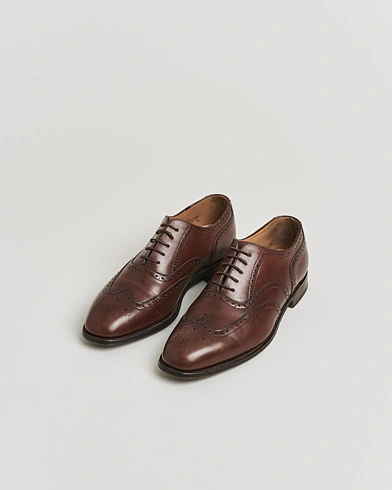 Herre | Pre-owned | Loake 1880 Exeter Brogue Brown Calf UK9 - EU43