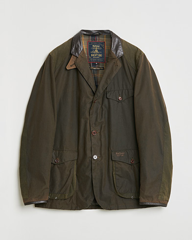 Pre-owned Barbour Heritage Dept. B Commander Jacket Olive XL – Grønn