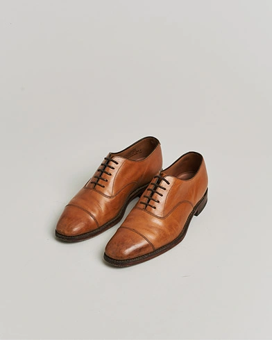 Herre | Pre-owned | Loake 1880 Aldwych Oxford Tan Burnished Calf UK6 - EU40