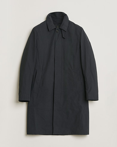 Pre-owned Mackintosh Water Repellent Car Coat Navy UK40 - EU50 – Blå