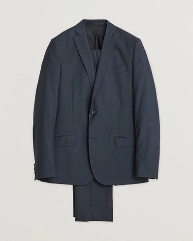 Herre | Pre-owned | J.Lindeberg Hopper Dressed Wool Suit Navy 50