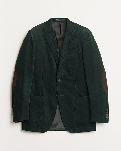 Pre-owned Polo Ralph Lauren Corduroy Green Blazer 48 – Grønn