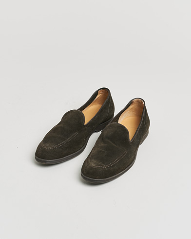 Pre-owned Myrqvist Brannö Loafers Dark Brown Suede 41 – Brun