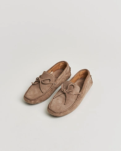 Herre | Pre-owned | Oscar Jacobson Driving Shoe Suede Grey