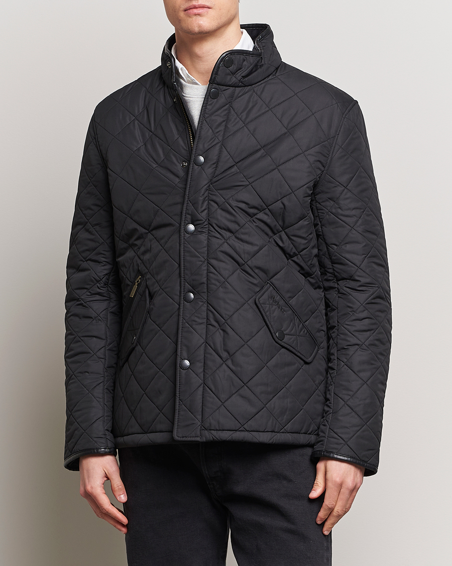 Herre |  | Barbour Lifestyle | Powell Quilted Jacket Black