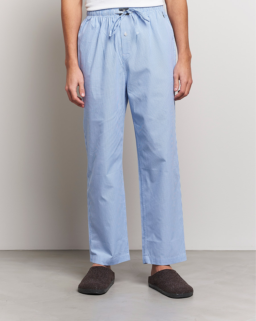 Herre | Pyjamaser | Polo Ralph Lauren | Pyjama Pant Mini Gingham Blue