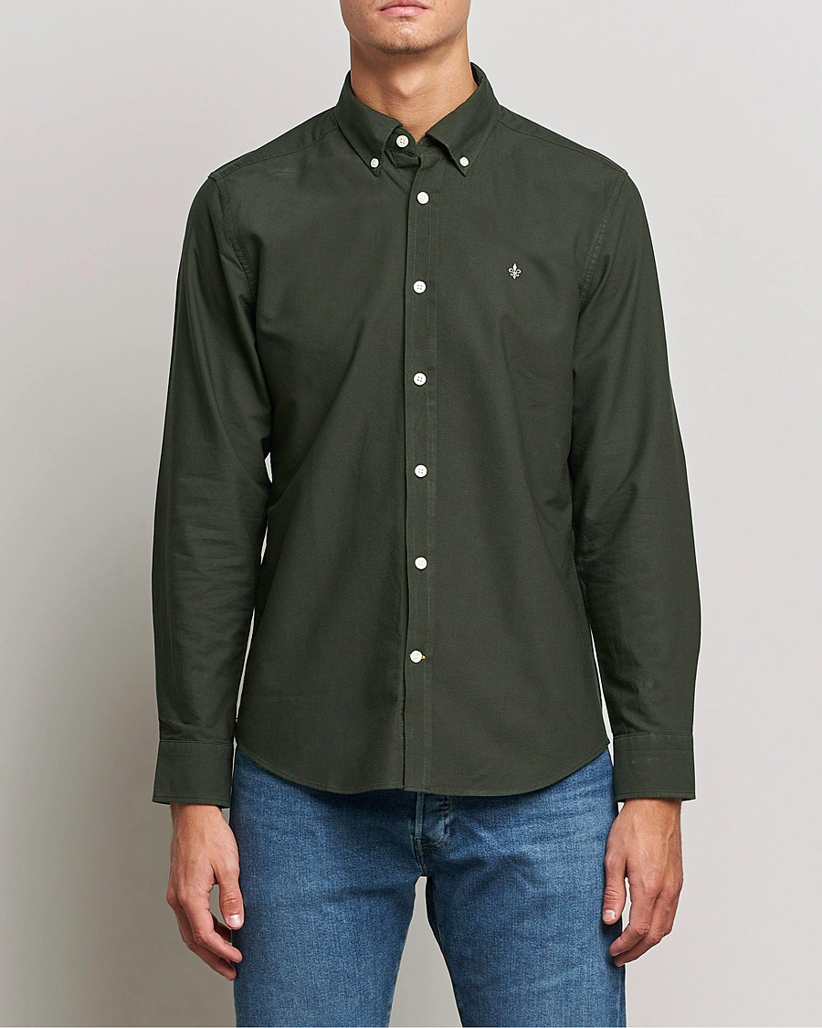 Herre |  | Morris | Douglas Oxford Shirt Olive