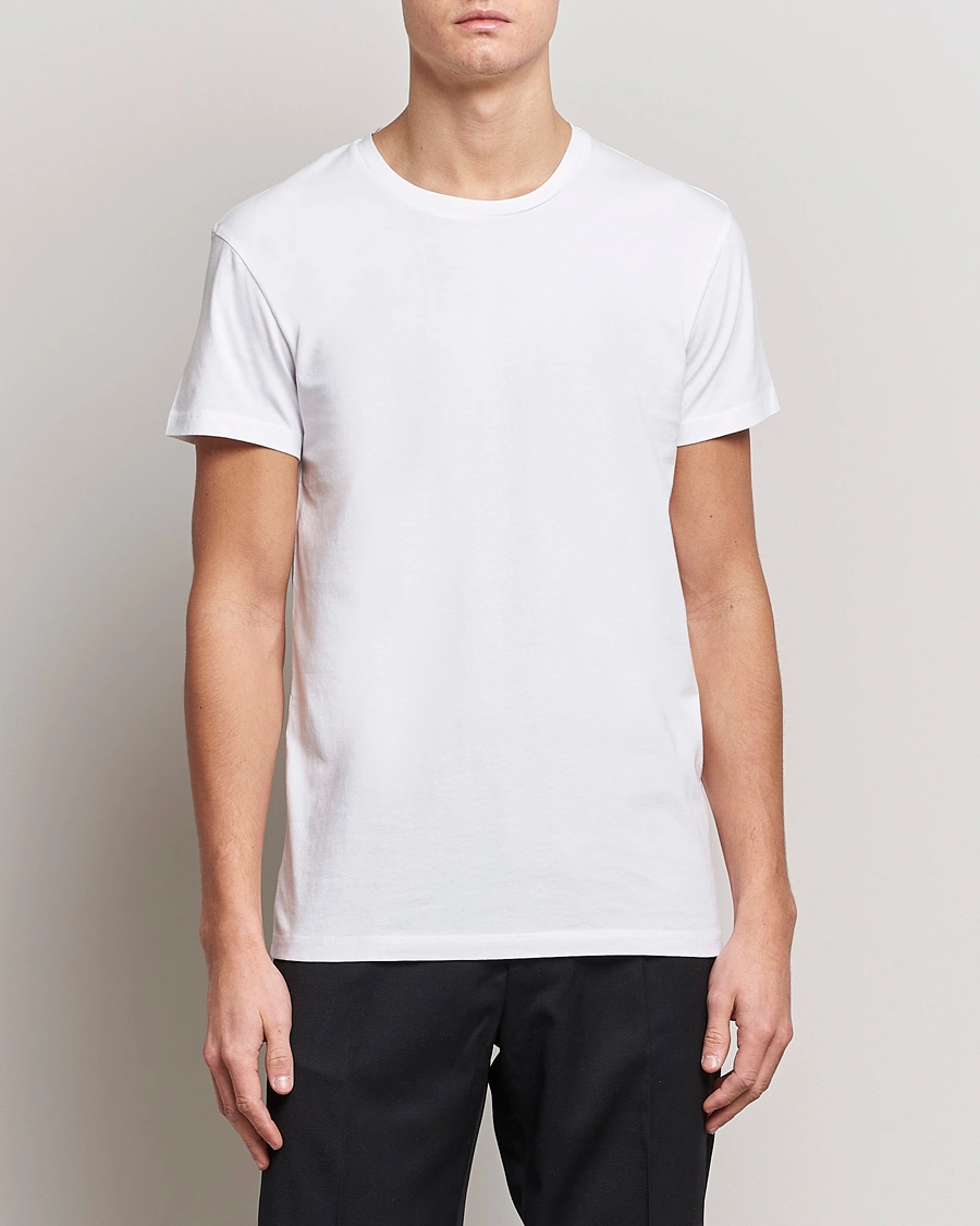 Herre | Kortermede t-shirts | Samsøe Samsøe | Kronos Crew Neck Tee White