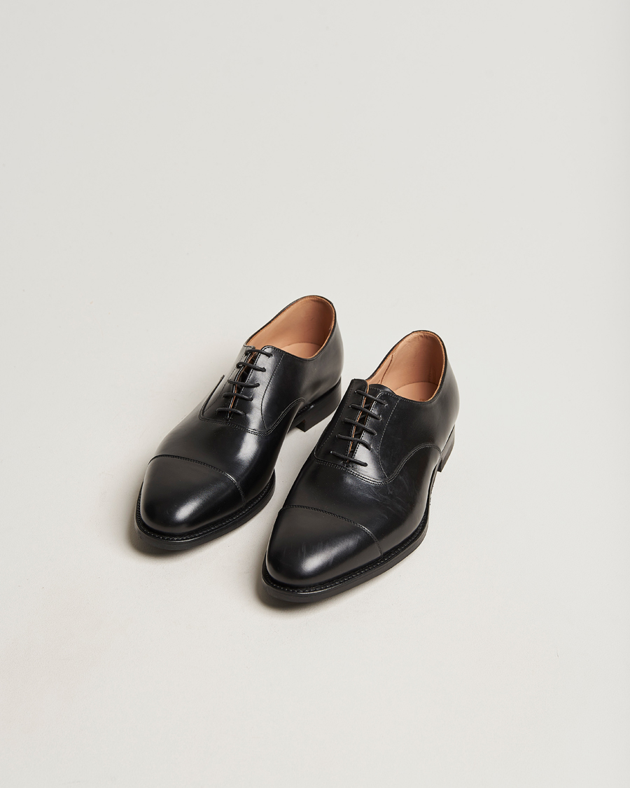 Herre | Håndlagde sko | Crockett & Jones | Connaught 2 City Sole Black Calf