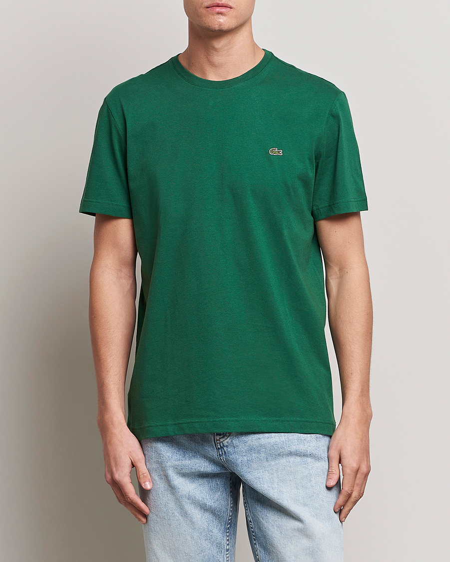 Herre |  | Lacoste | Crew Neck T-Shirt Green
