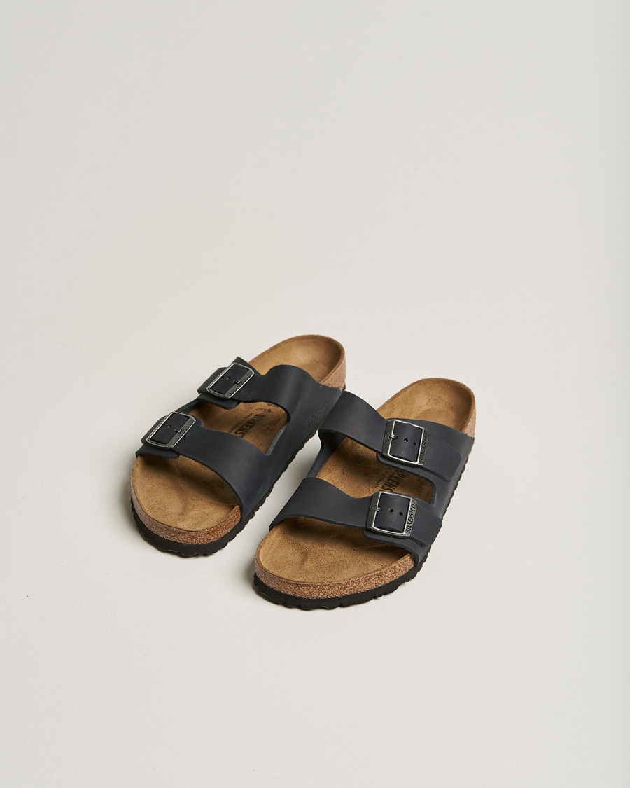 Herr | BIRKENSTOCK | BIRKENSTOCK | Arizona Classic Footbed Black Olied Leather