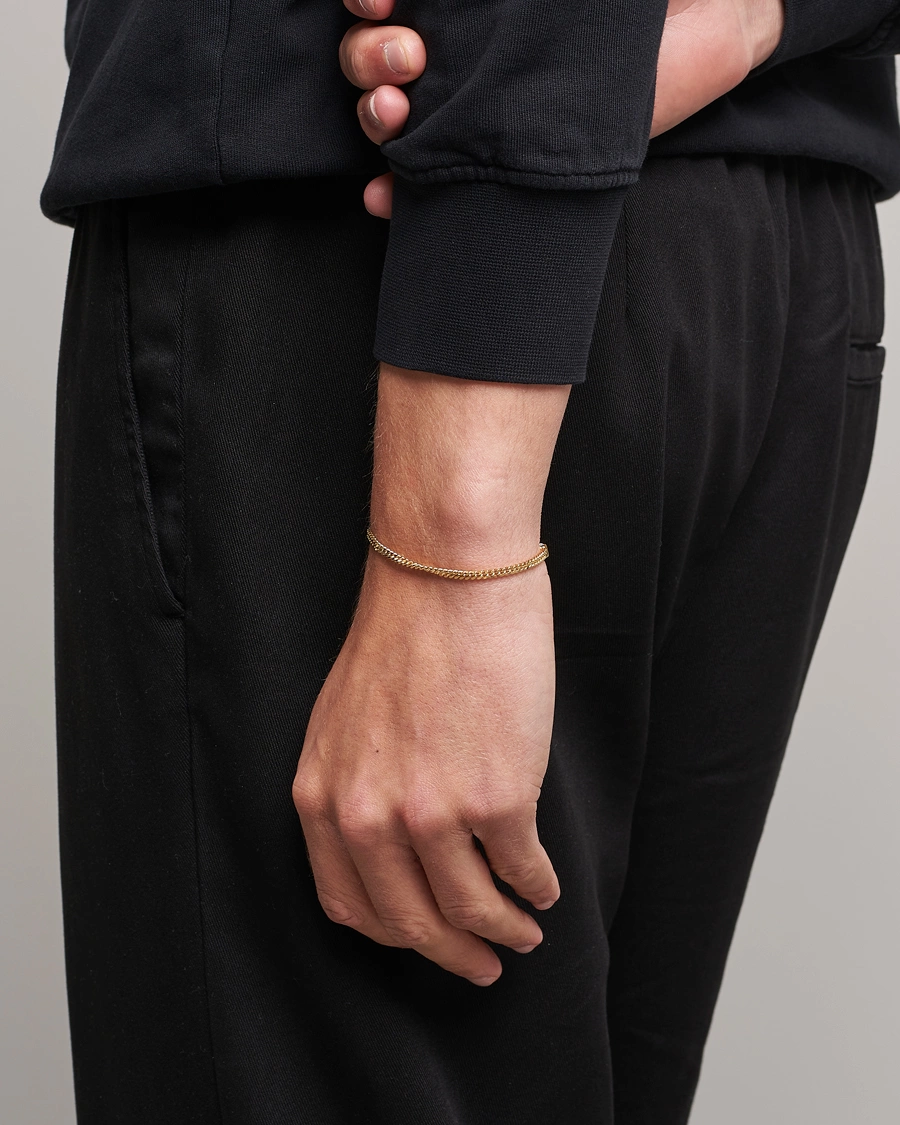 Herre | Smykker | Tom Wood | Curb Bracelet M Gold