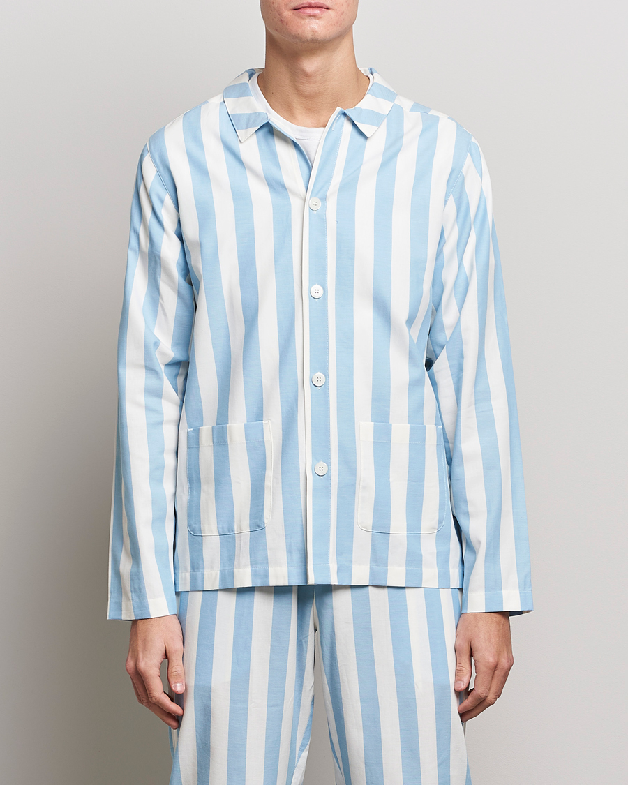 Herre | Salg | Nufferton | Uno Striped Pyjama Set Blue/White