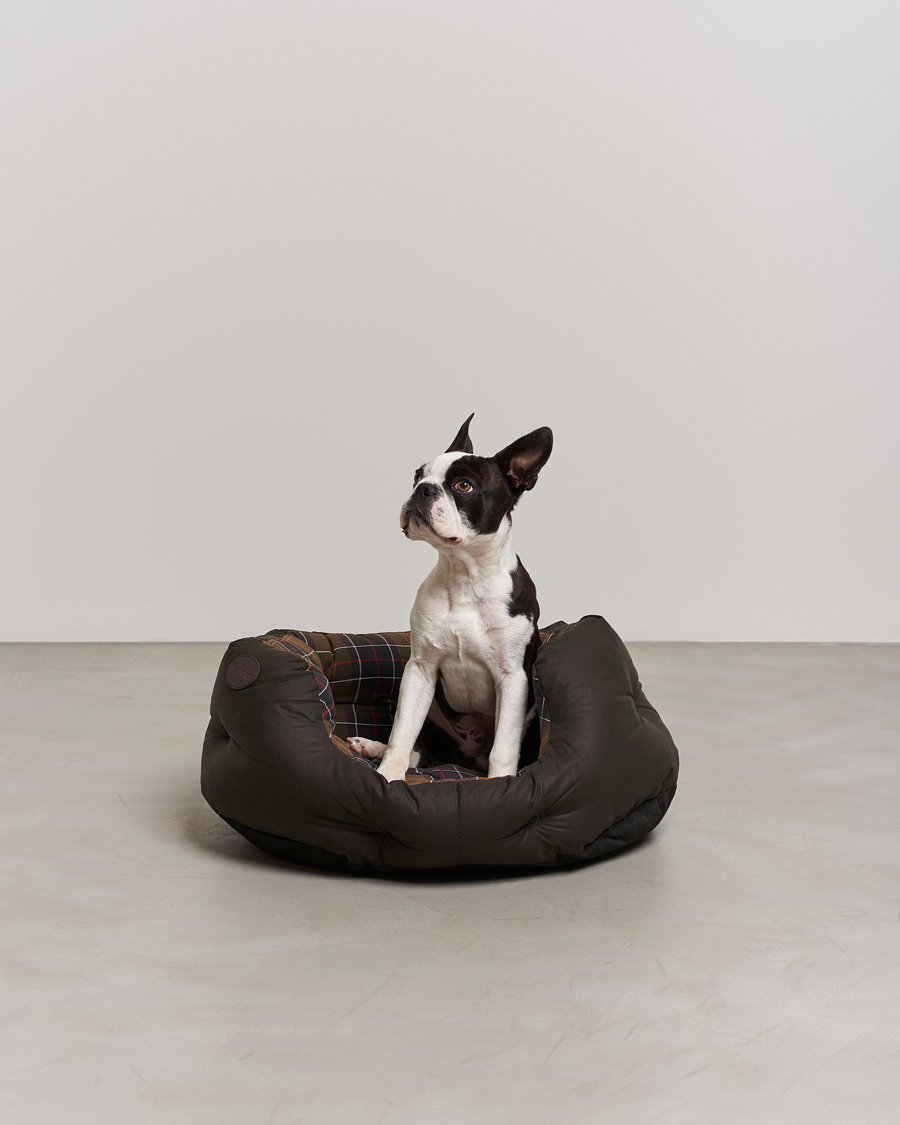 Herre | Gaver | Barbour Lifestyle | Wax Cotton Dog Bed 24' Olive