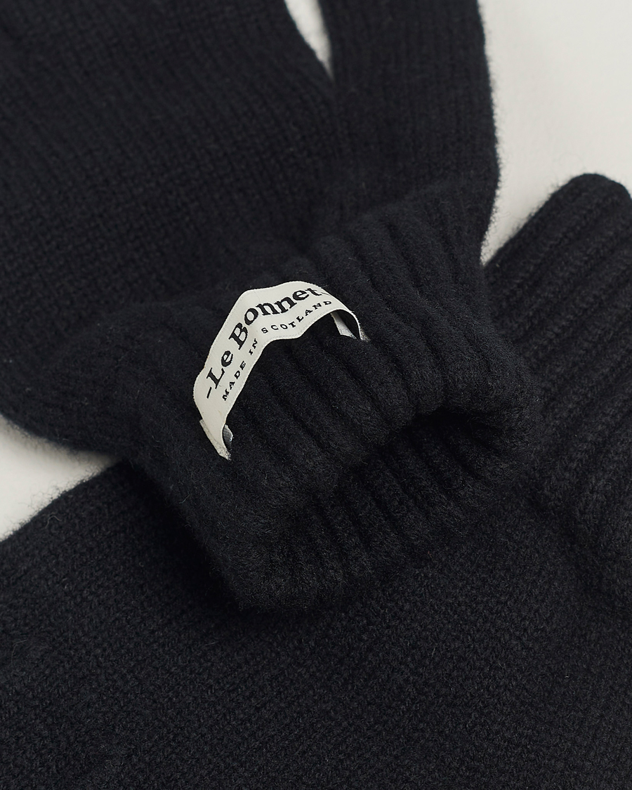Herre | Gaver | Le Bonnet | Merino Wool Gloves Onyx